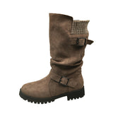 Xenia | Stylish Suede Boots with Non-Slip Sole