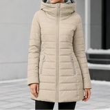 Colette | Quilted Hooded Winter Coat for Women