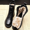 Willa | Black Winter Ankle Boots with Soft Lining