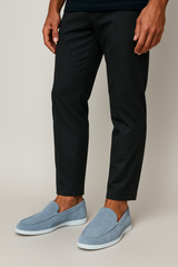 Elegant Suede Loafers - Threadford