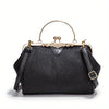 Retro-Style Geometric Crossbody Bag by Liv - Threadford