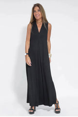 Claire | Elegant Long Dress - Threadford