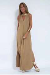 Claire | Elegant Long Dress - Threadford