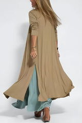 Claire | Elegant Long Dress - Threadford