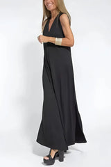 Claire | Elegant Long Dress - Threadford