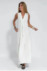 Claire | Elegant Long Dress - Threadford