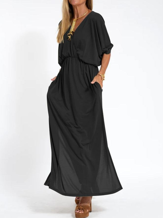 Sandrine | Light and Flowing Summer Dress - Threadford