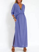 Sandrine | Light and Flowing Summer Dress - Threadford