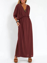 Sandrine | Light and Flowing Summer Dress - Threadford