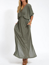 Sandrine | Light and Flowing Summer Dress - Threadford