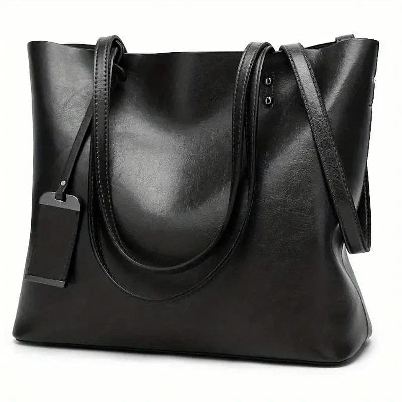 Stylish and Versatile Leather Bag - Threadford