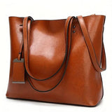 Stylish and Versatile Leather Bag - Threadford
