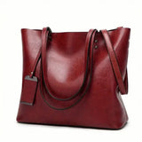 Stylish and Versatile Leather Bag - Threadford