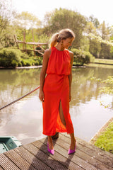 Lena™ — Summer Midi Dress - Threadford