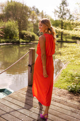 Lena™ — Summer Midi Dress - Threadford