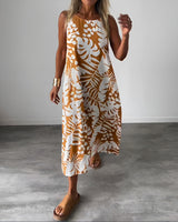Audrey | Elegant Sleeveless Dress - Threadford