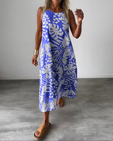 Audrey | Elegant Sleeveless Dress - Threadford