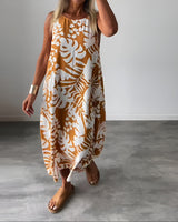 Audrey | Elegant Sleeveless Dress - Threadford