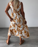 Audrey | Elegant Sleeveless Dress - Threadford