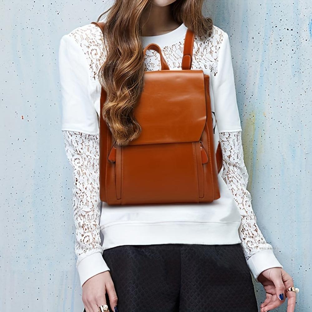Clara Vintage Padded Backpack - Threadford