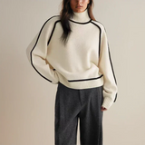 Marta - Elegant Soft Sweater - Threadford