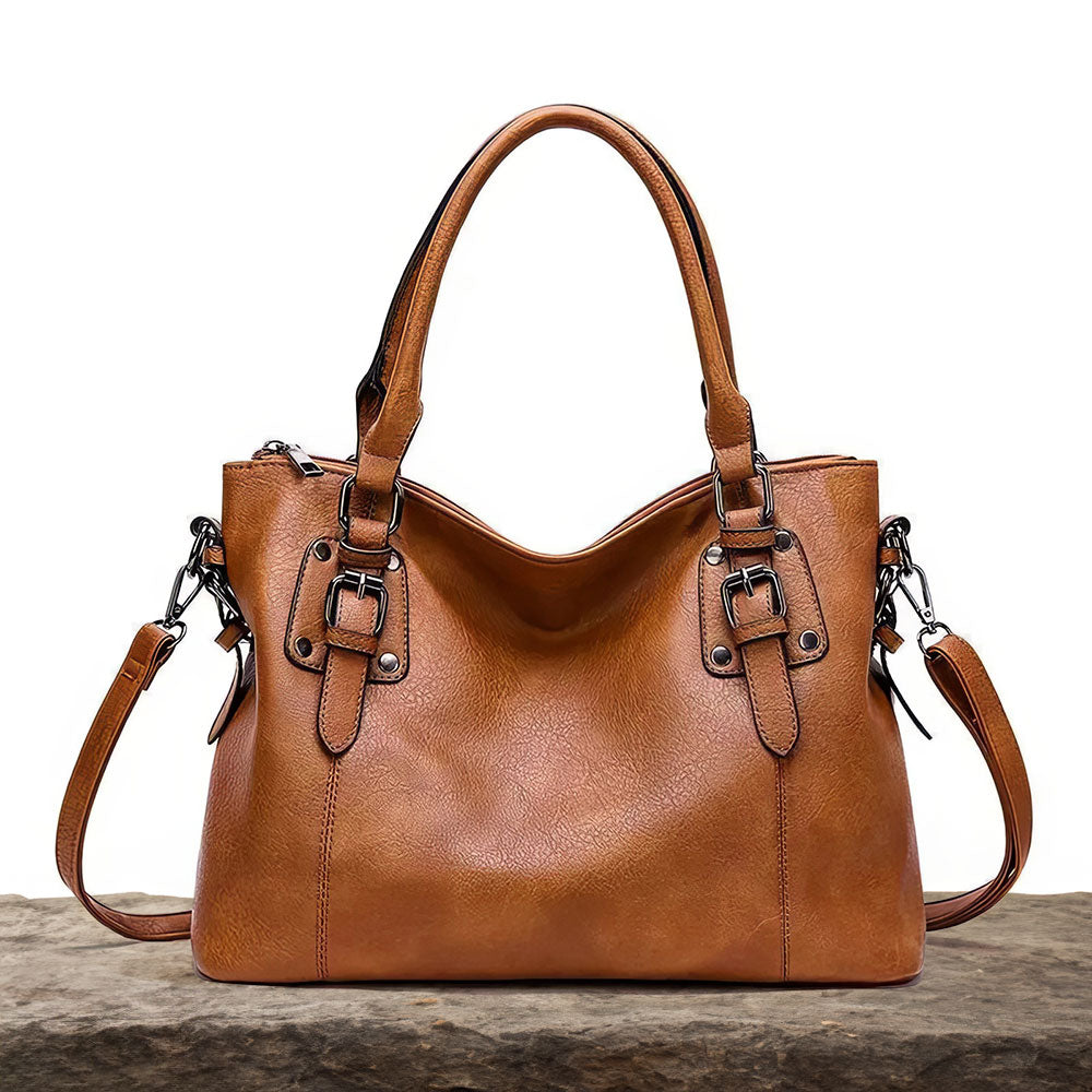 Sienna's Elegant Shoulder Bag | Graceful Charm - Threadford