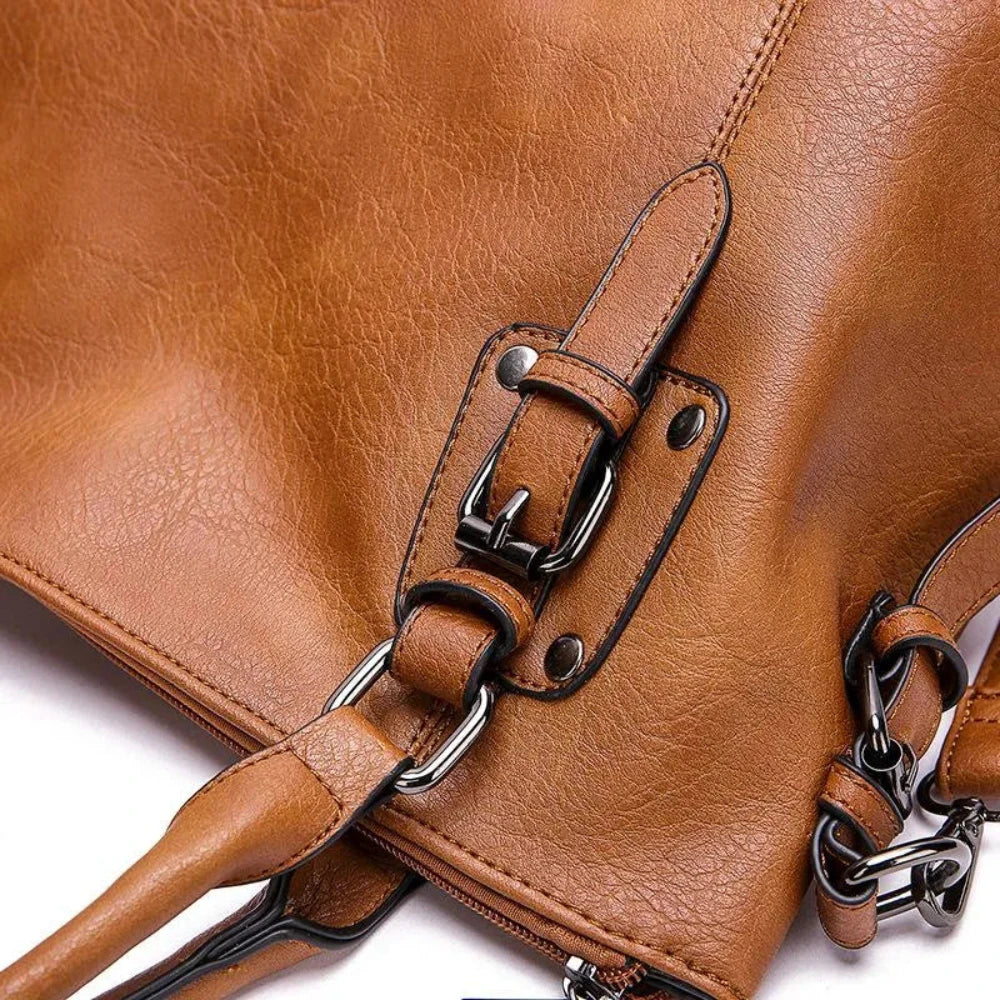 Sienna's Elegant Shoulder Bag | Graceful Charm - Threadford