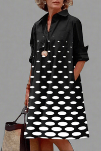 Yvonne - Abito midi di lusso dal design elegante
