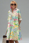 Nadine - Luxury Floral Summer Dress for Effortless Style - Threadford