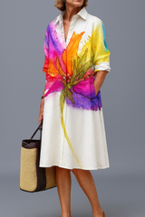 Doris - Luxe Midi Dress for Effortless Summer Comfort - Threadford