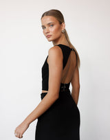 Slim fit crop top - Threadford