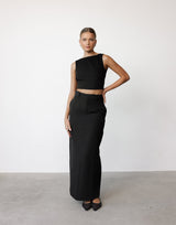 Slim fit crop top - Threadford