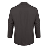 Men's Loose Cotton and Linen Suit Jacket 23703706X - Threadford