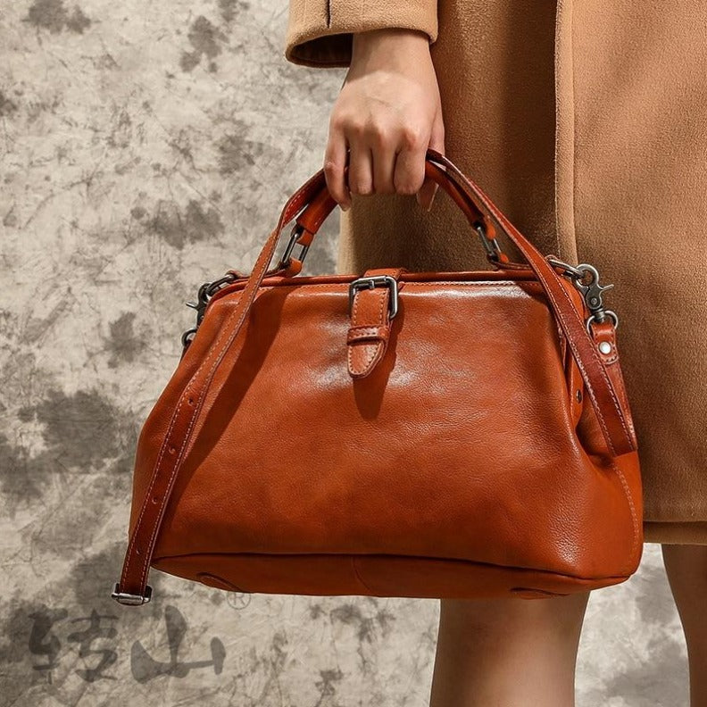 Authentic Leather Shoulder Bag for Women - Threadford