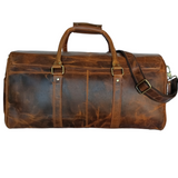 Beige Hard Wax Travel Bag - Threadford