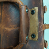 Beige Hard Wax Travel Bag - Threadford