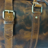 Beige Hard Wax Travel Bag - Threadford
