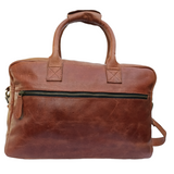 Rustic Brown Briefcase - Threadford