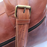 Rustic Brown Briefcase - Threadford
