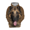 Unisex 3D Graphic Hoodies Animals DogsBelgian Shepherd Tervuren - Threadford