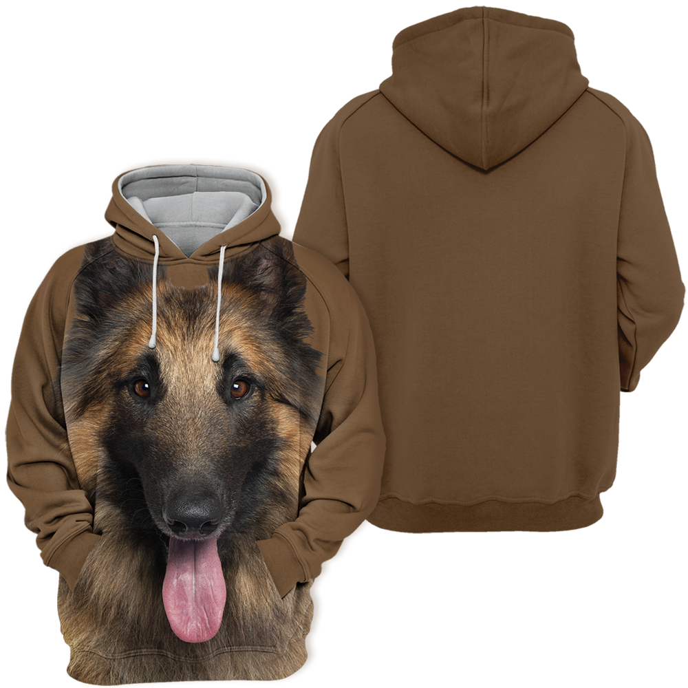 Unisex 3D Graphic Hoodies Animals DogsBelgian Shepherd Tervuren - Threadford
