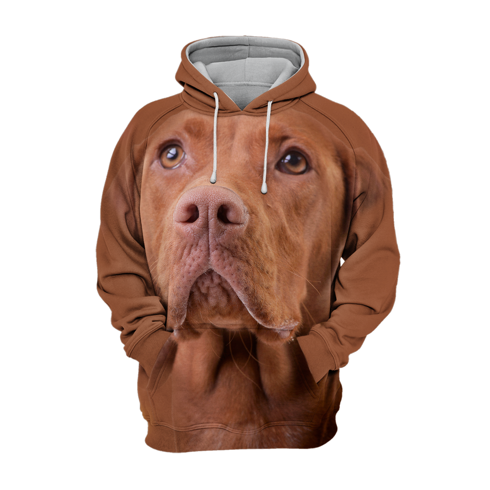 Unisex 3D Graphic Hoodies Animals Dogs Vizsla Hungarian Adorable - Threadford