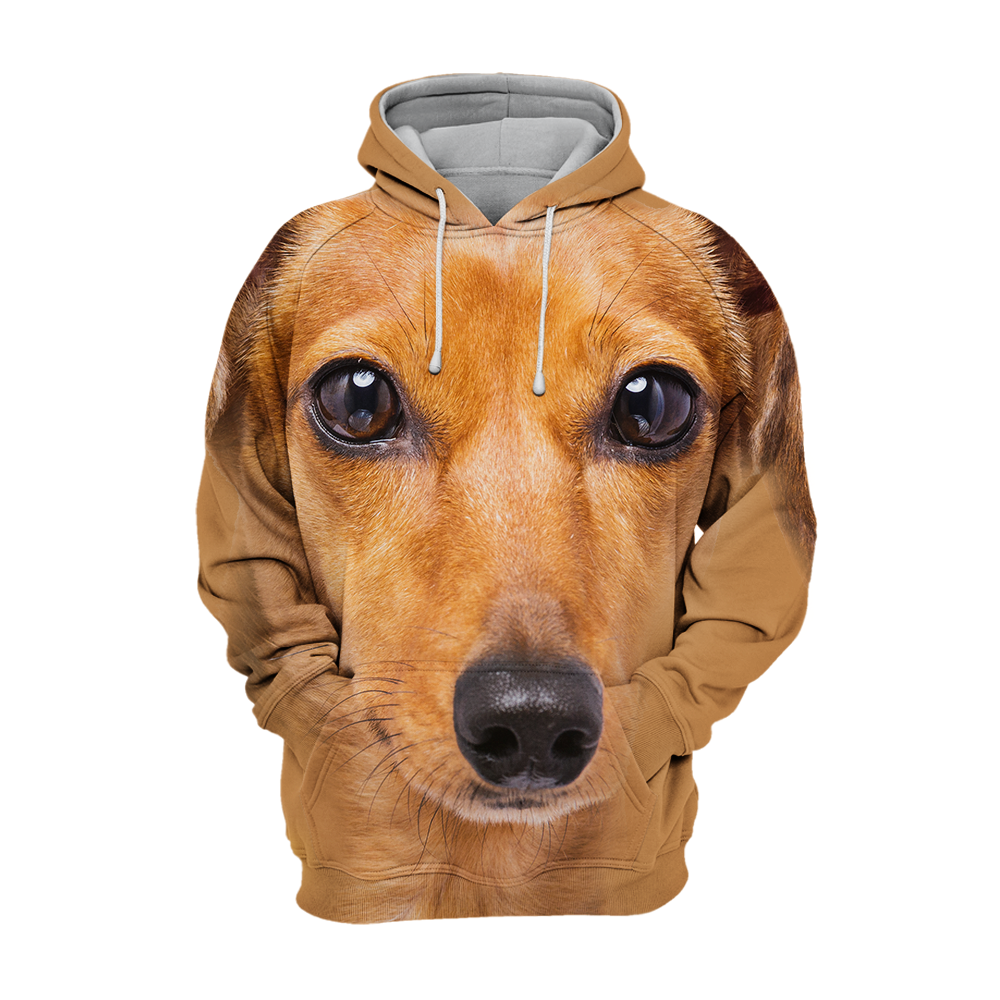 Unisex 3D Graphic Hoodies Animals Dogs Dachshund Sausage Dog - Threadford