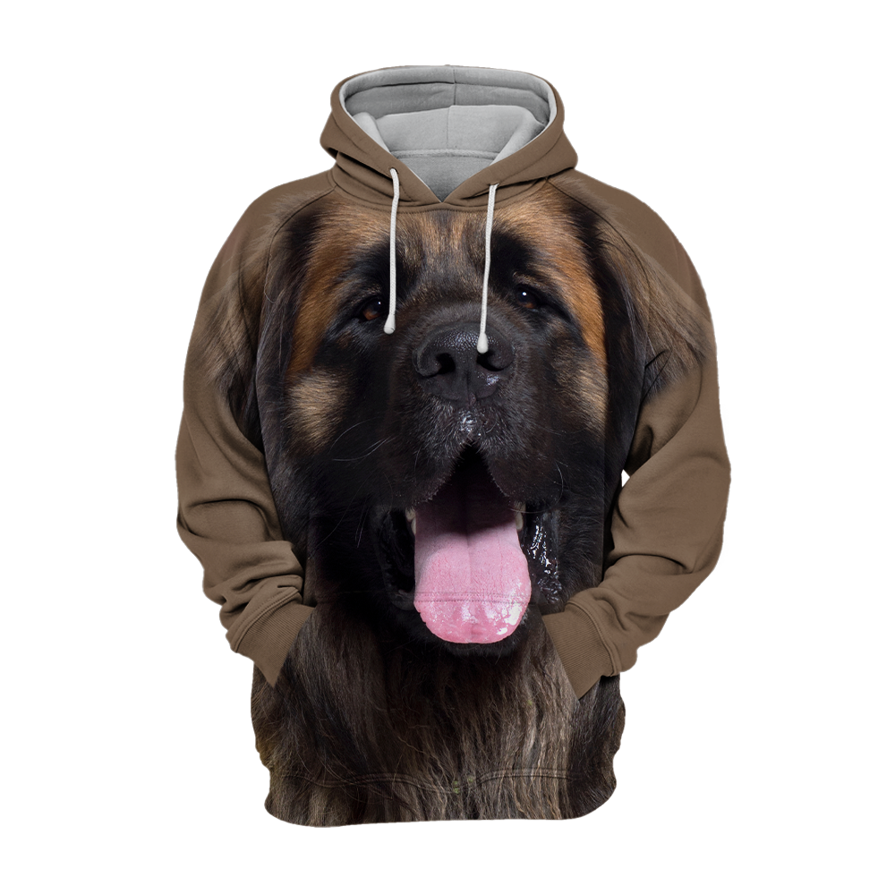 Unisex 3D Graphic Hoodies Animals Dogs Leonberger - Threadford