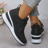 Giselle – Orthopaedic Trainers with Sparkling Rhinestones - Threadford