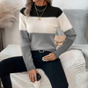 Elina - Comfortable Striped Sweater - Threadford