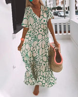 Christine | Light and Flowing Summer Dress - Threadford