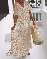 Christine | Light and Flowing Summer Dress - Threadford
