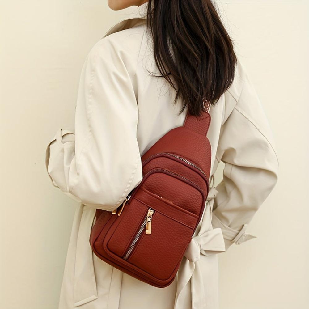 Vintage Hazel Chest Pocket Bag - Threadford