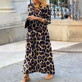 Silvie | Bold and Elegant Leopard Dress - Threadford